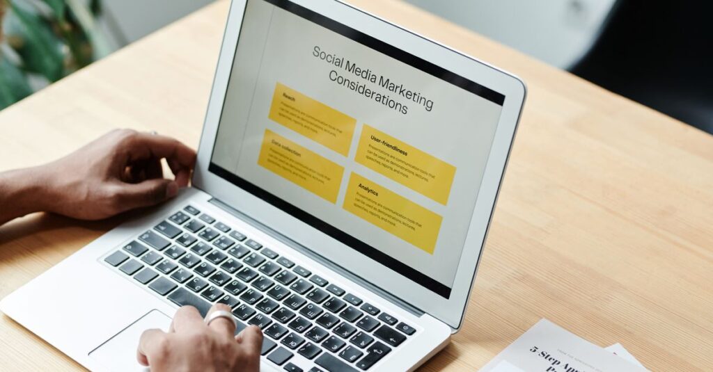 Analyse d'auditoire sur ordinateur portable